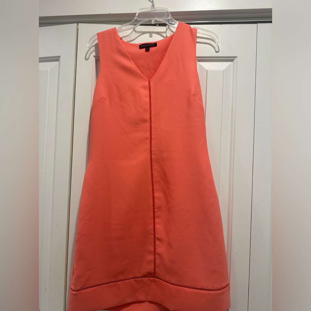 Orange Banana Republic Dress